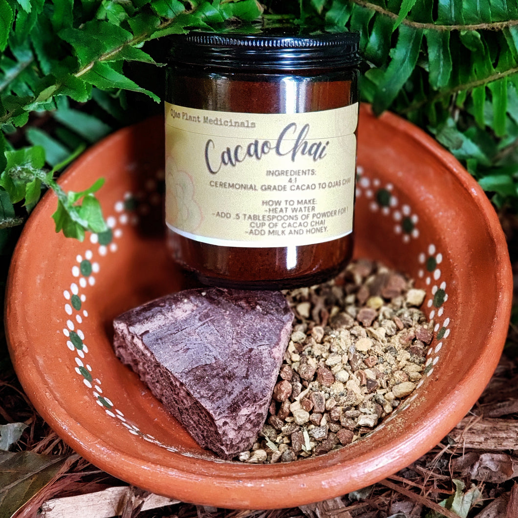 Cacao Chai Powder - All Natural Energy Without Caffeine